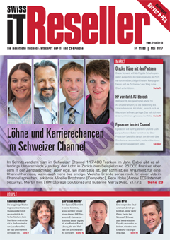 Swiss IT Reseller Cover Ausgabe 2017/itm_201705