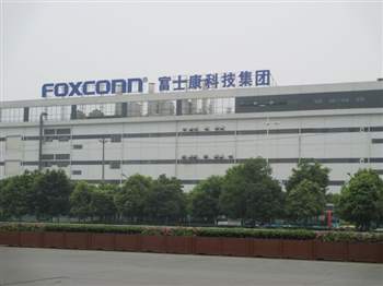 April für Foxconn mit Rekordumsatz